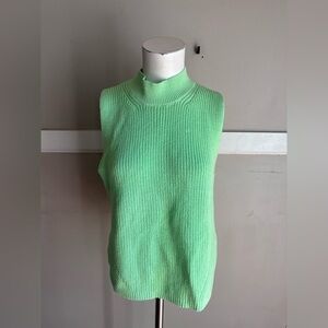 LOFT Light Green Knit Top